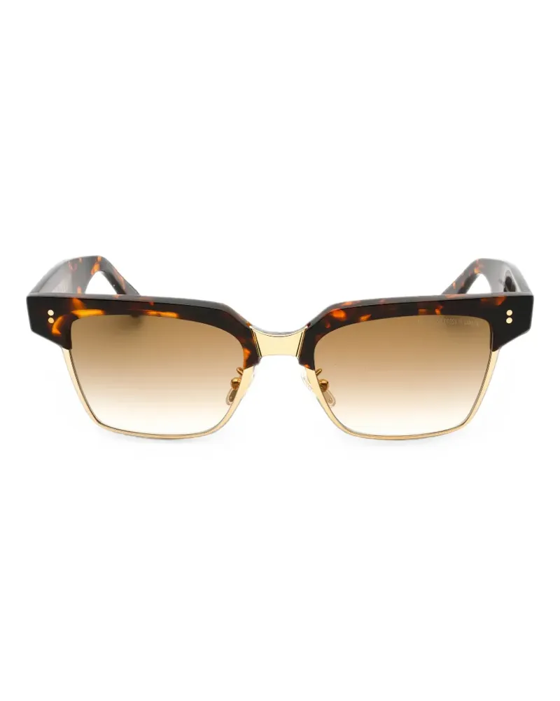 Cutler and Gross rectangle-frame sunglasses - Braun Braun
