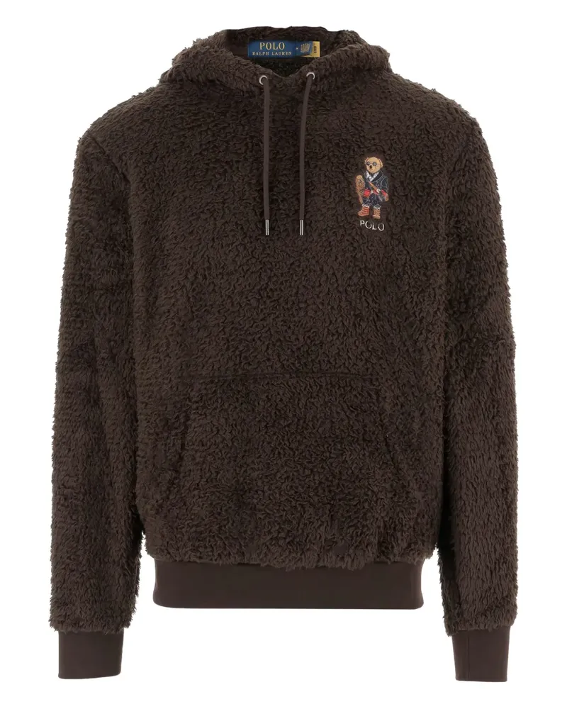 Ralph Lauren Hoodie mit Logo-Stickerei - Braun Braun