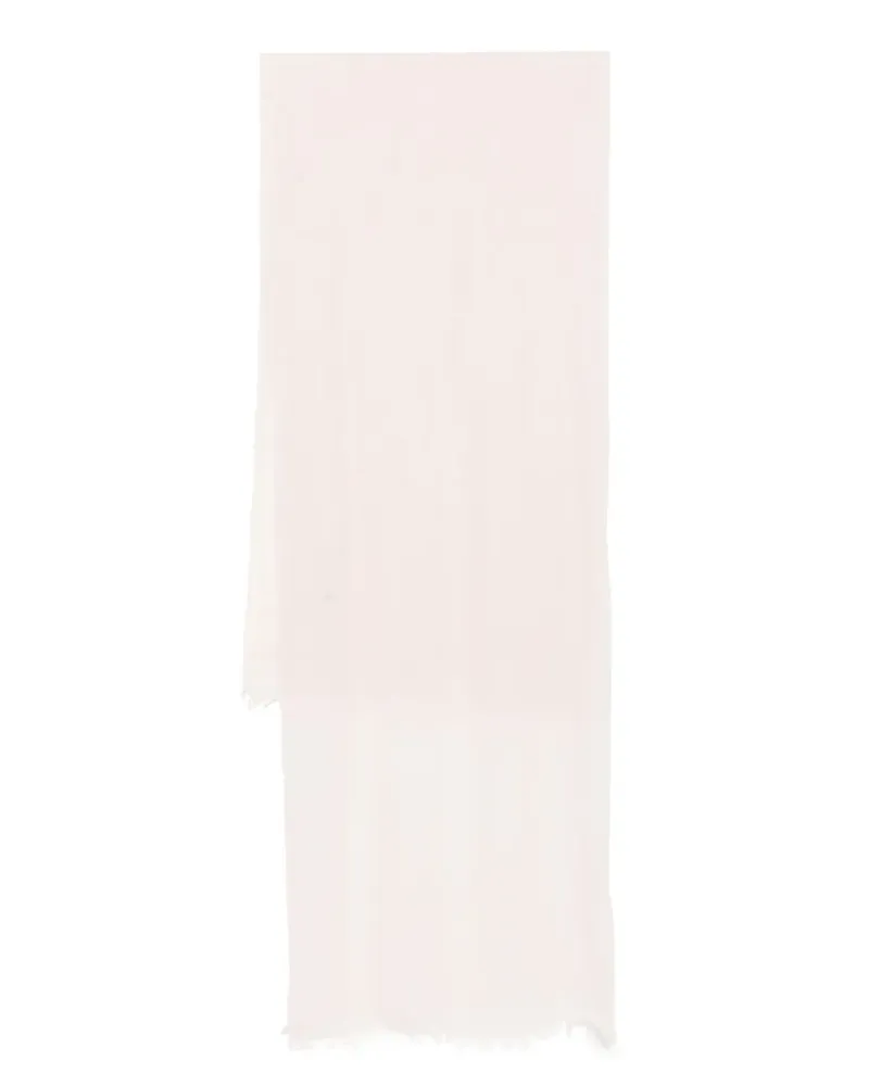 N.Peal Schal aus ultrafeinem Pashmina - Nude Nude