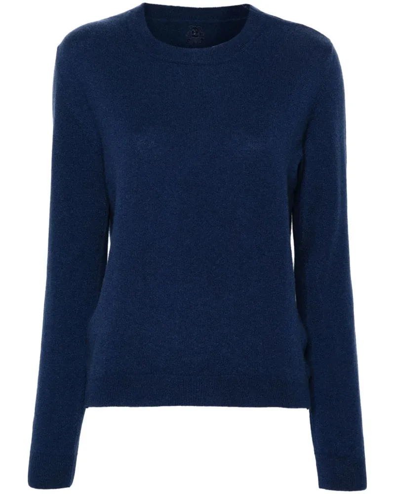 Teddy Cashmere Roma Pullover aus Kaschmir Blau