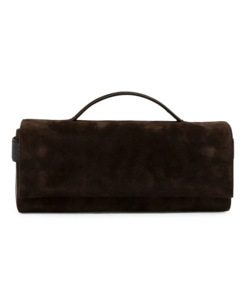 Brunello Cucinelli Monili Clutch - Braun Braun