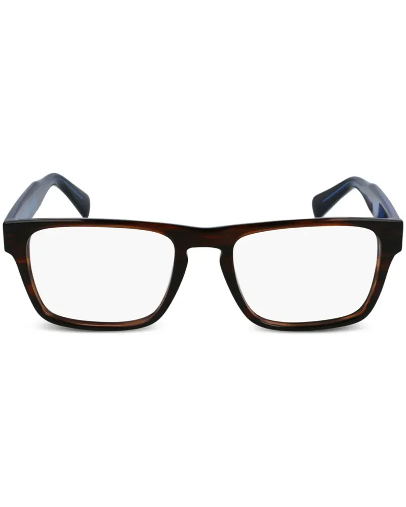 Paul Smith Brille mit eckigem Gestell - Braun Braun