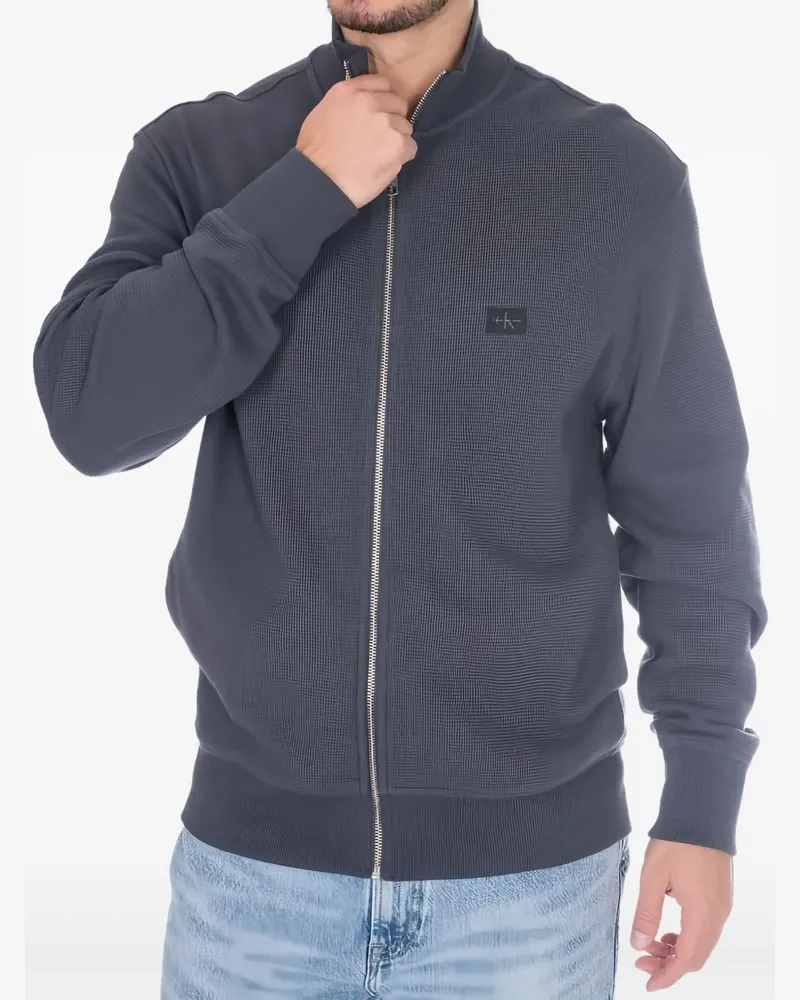 Calvin Klein Sweatshirt aus Jersey - Blau Blau