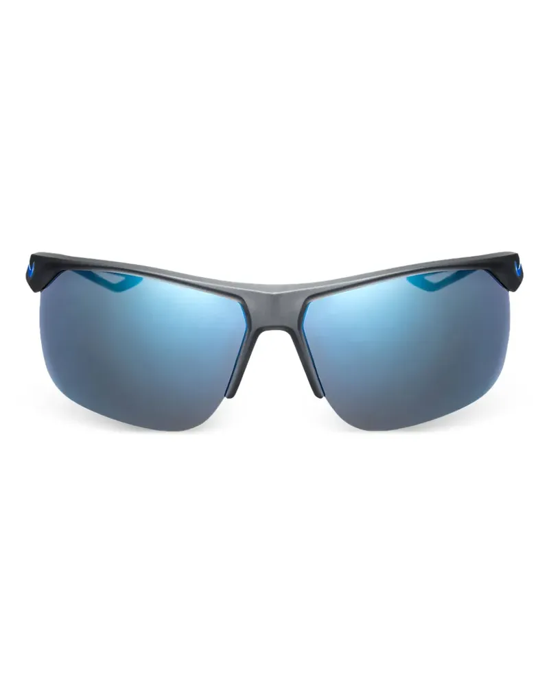 Nike Sonnenbrille mit Logo - Grau Grau
