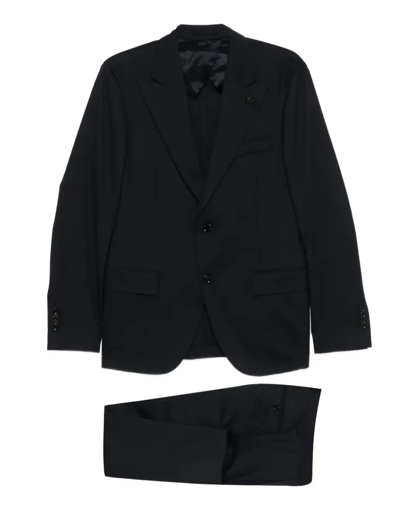LARDINI buttoned suit - Blau Blau