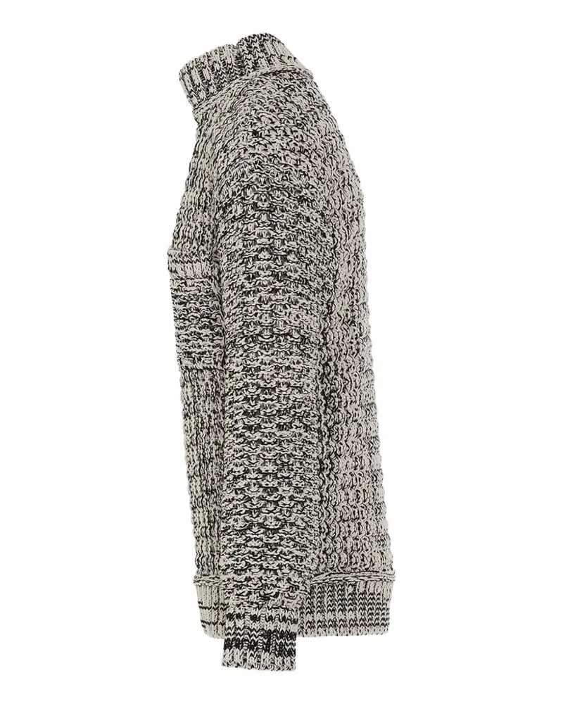 AMBUSH jacquard-knit crew-neck sweater - Nude Nude
