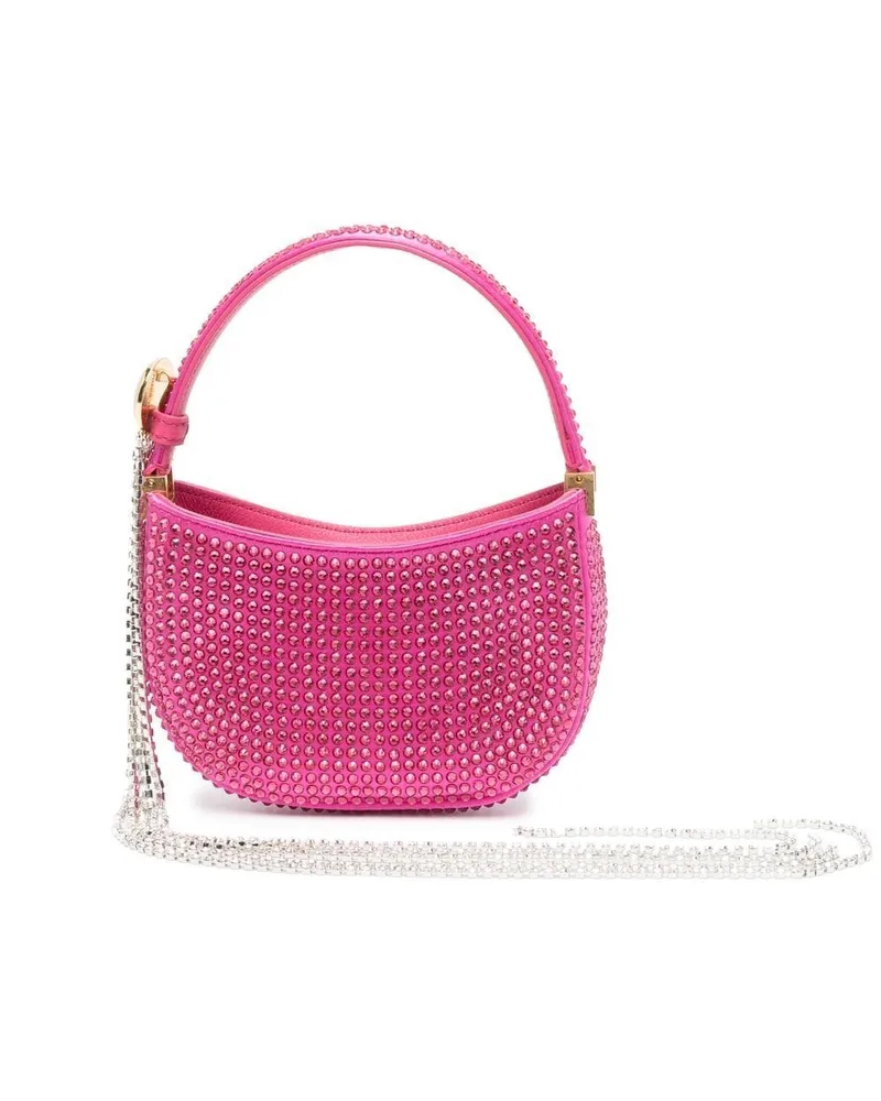 Magda Butrym Vesna Handtasche mit Kristallen - Rosa Rosa