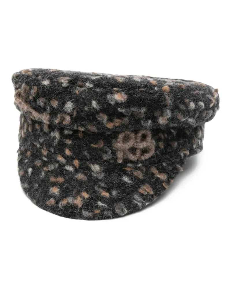 RUSLAN BAGINSKIY Melierte Baseballkappe - Braun Braun