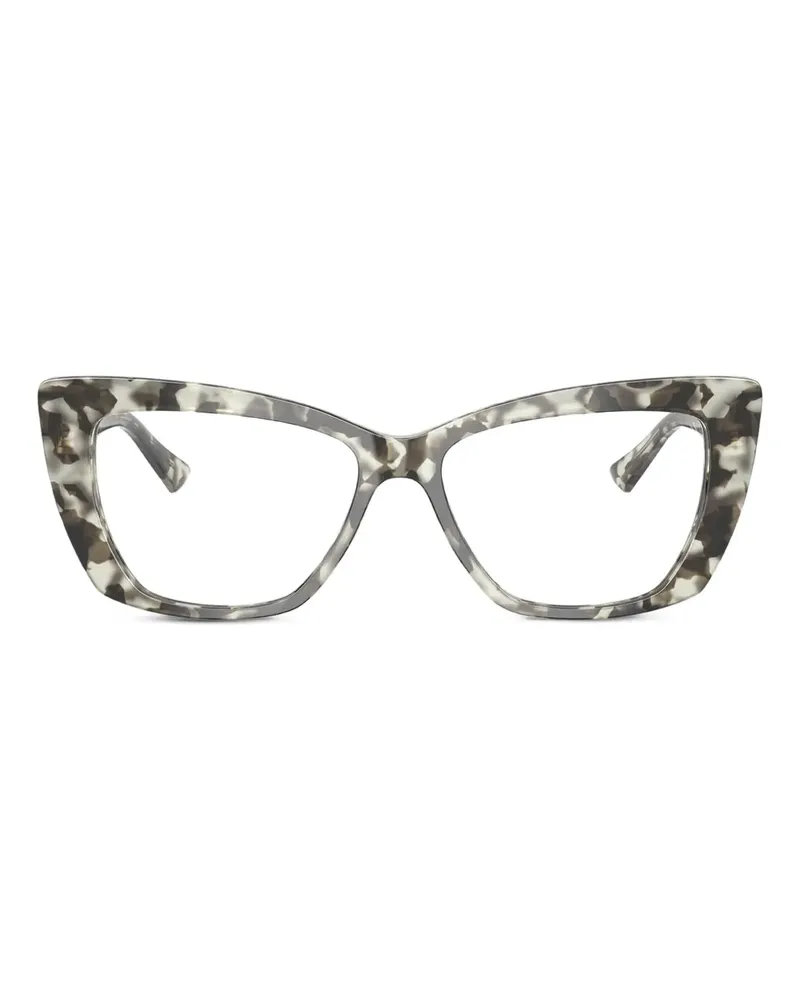 Jimmy Choo Brille im Cat-Eye-Design - Weiß Weiß