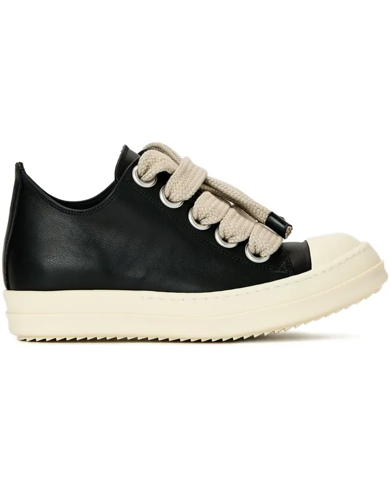 Rick Owens Jumbolace low sneakers - Schwarz Schwarz