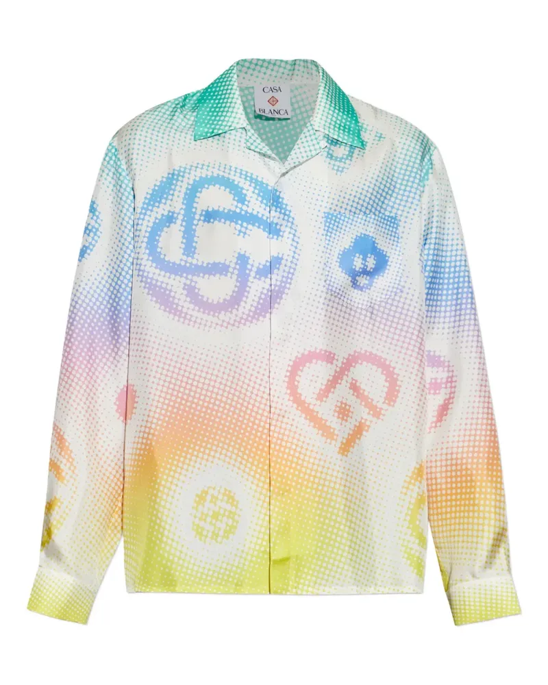 Casablanca Paris Shirts - Weiß Weiß