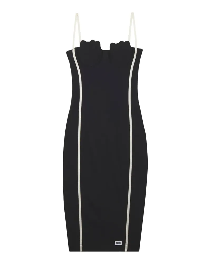 GCDS Hello Kitty Midikleid - Schwarz Schwarz