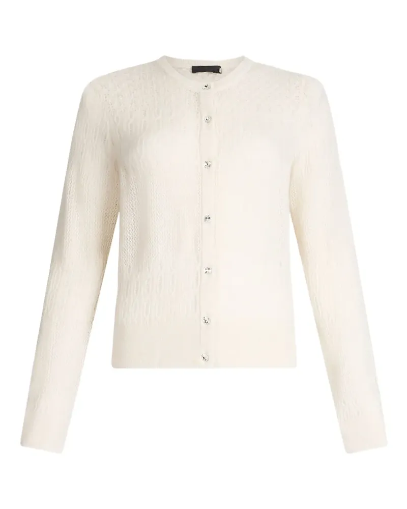 Liu Jo Cardigan mit rundem Ausschnitt - Weiß Weiß