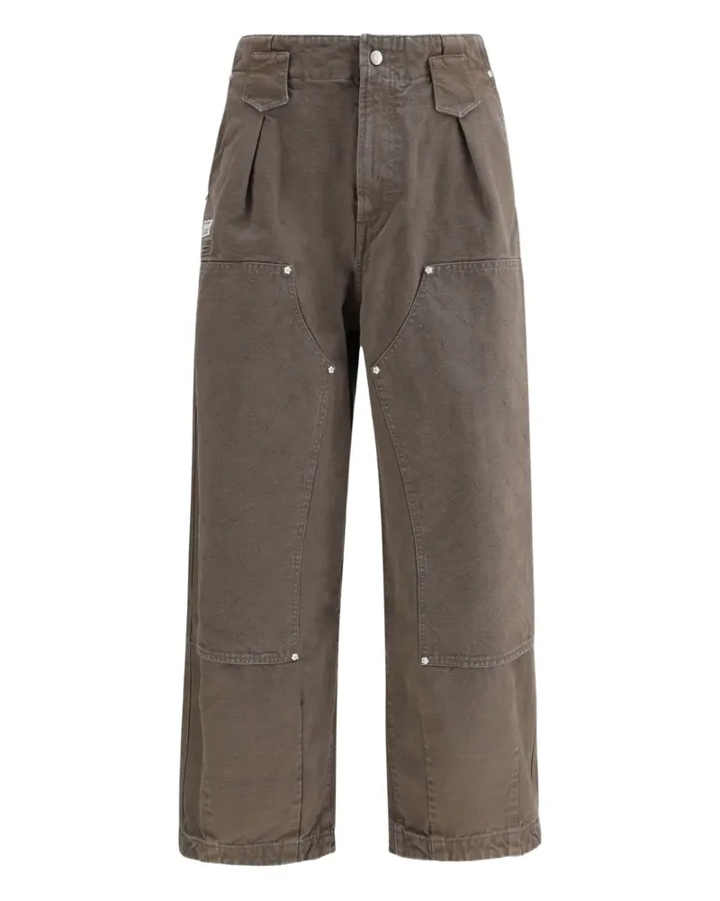 Kenzo Hose mit aufgesetzten Taschen - Braun Braun
