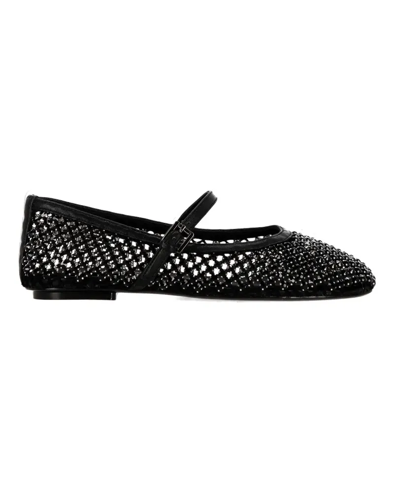 Bruno Premi mesh ballet flats - Schwarz Schwarz