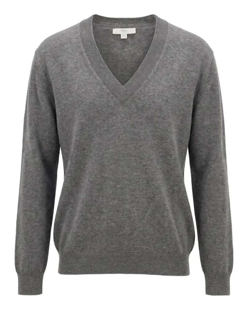 Malo V-neck cashmere sweater - Grau Grau
