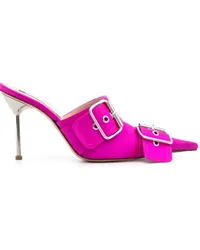 Giuseppe di Morabito Satin-Mules 95mm Rosa