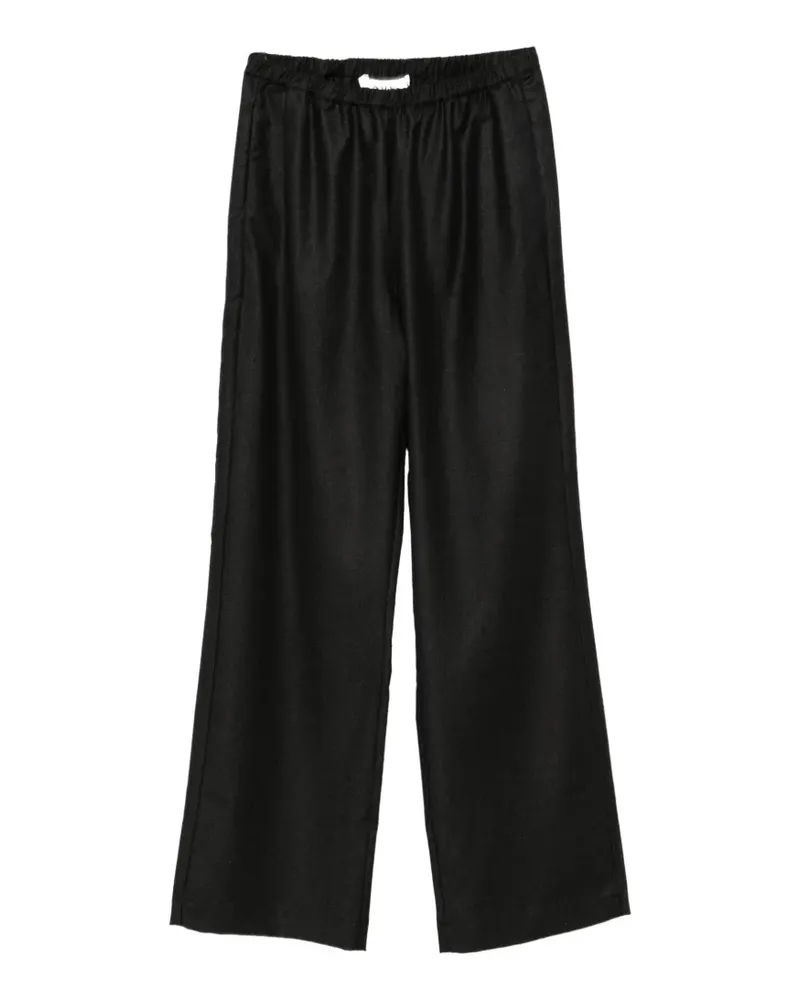 Róhe Weite Hose mit Stretchbund - Grau Grau