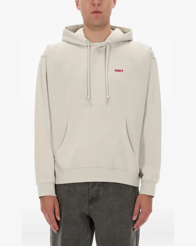 Obey Art Studio Flowers hoodie - Nude Nude