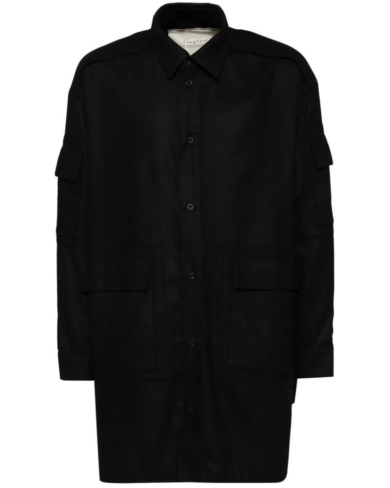 Toogood Navigator Hemd - Schwarz Schwarz