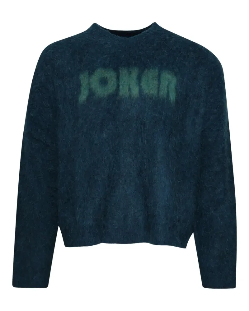 Martine Rose Pullover mit Buchstaben-Detail - Blau Blau
