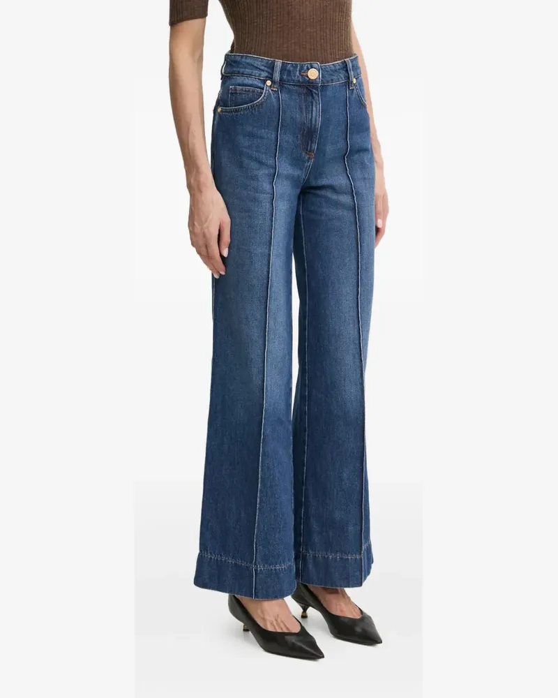 Luisa Spagnoli Jeans mit Schlitzen - Blau Blau
