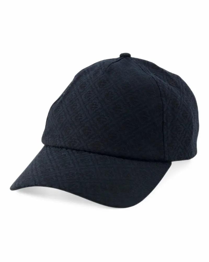 Casablanca Paris monogram-jacquard baseball cap - Blau Blau
