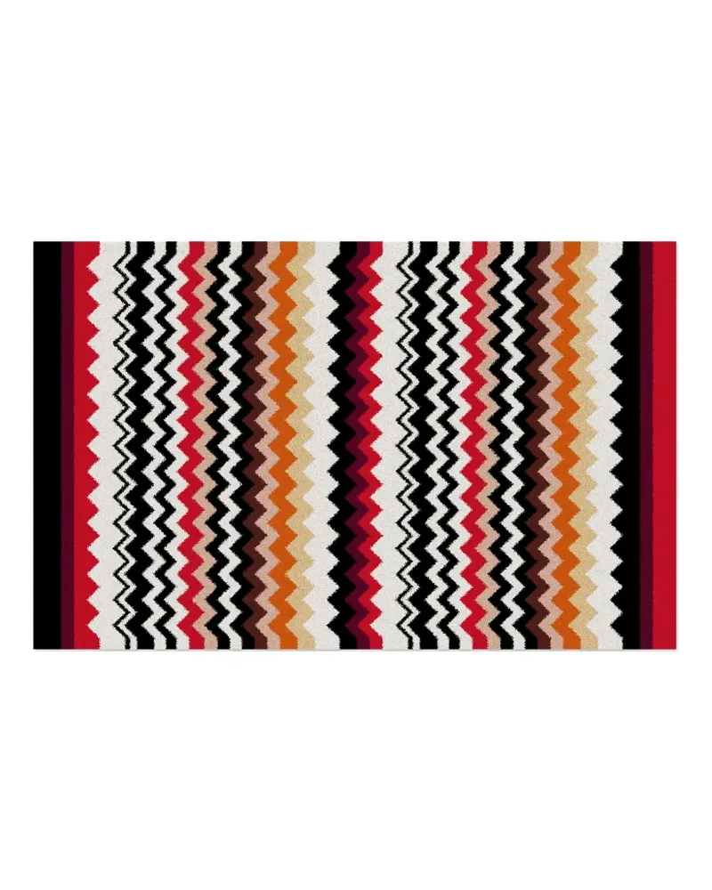 Missoni Home Teppich mit Zickzackmuster - Rot Rot