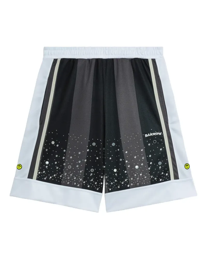 BARROW Shorts mit Streifendetail - Schwarz Schwarz