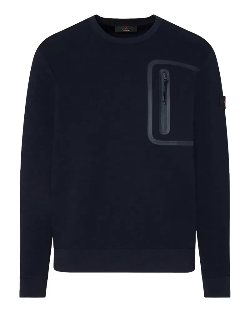 Peuterey Sweatshirt mit Reißverschlusstaschen - Blau Blau