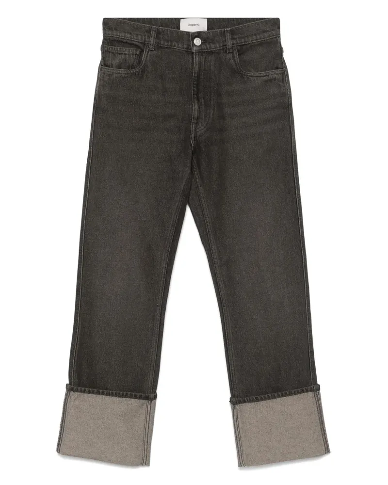 COPERNI Jeans mit umgeschlagenem Saum - Schwarz Schwarz
