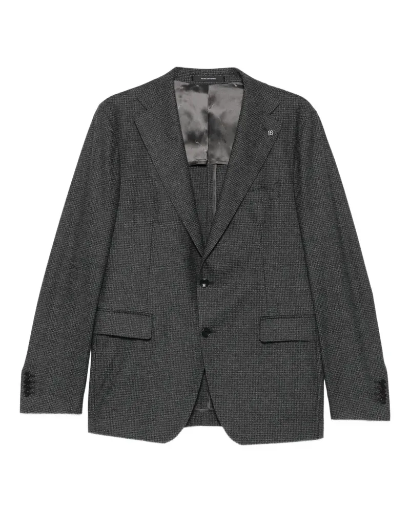 Tagliatore Anzug mit Mikro-Check - Grau Grau
