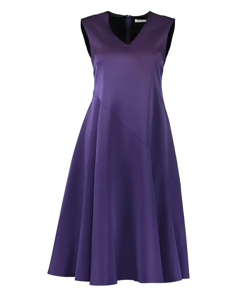 ADEAM Ashlee V-neck dress - Violett Violett