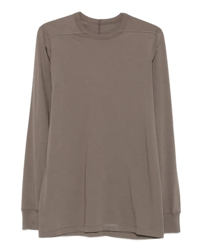 Rick Owens Klassisches Langarmshirt - Grau Grau