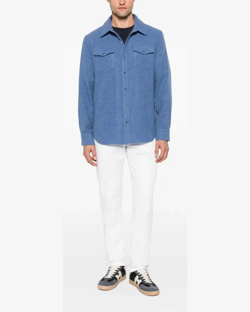 Dondup Jeans mit Gürtelschlaufen - Weiß Weiß