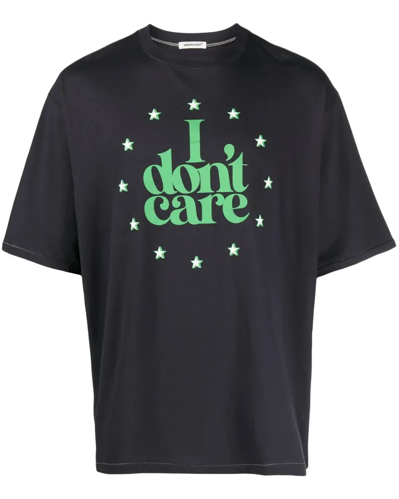 Undercover T-Shirt mit Slogan-Print - Grau Grau