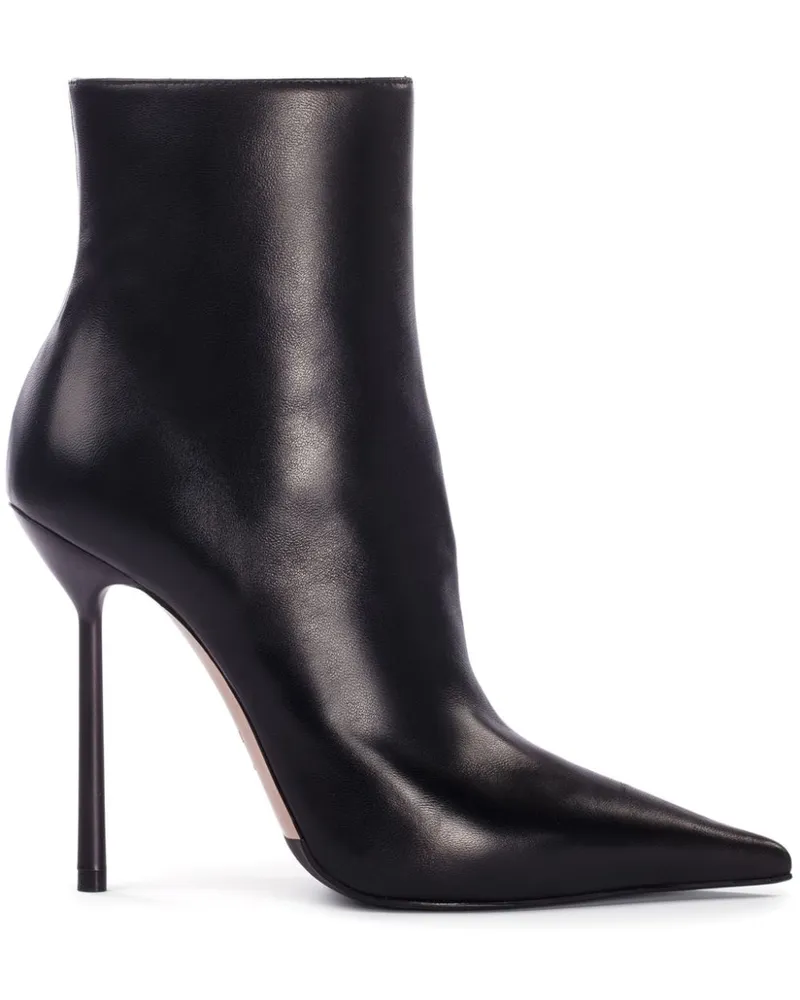 Le Silla Stiefel mit Reißverschluss 100mm - Schwarz Schwarz