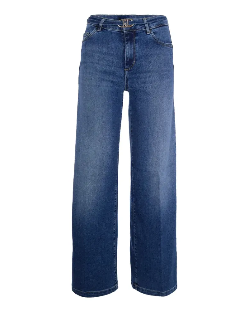 Liu Jo five-pockets belted jeans - Blau Blau