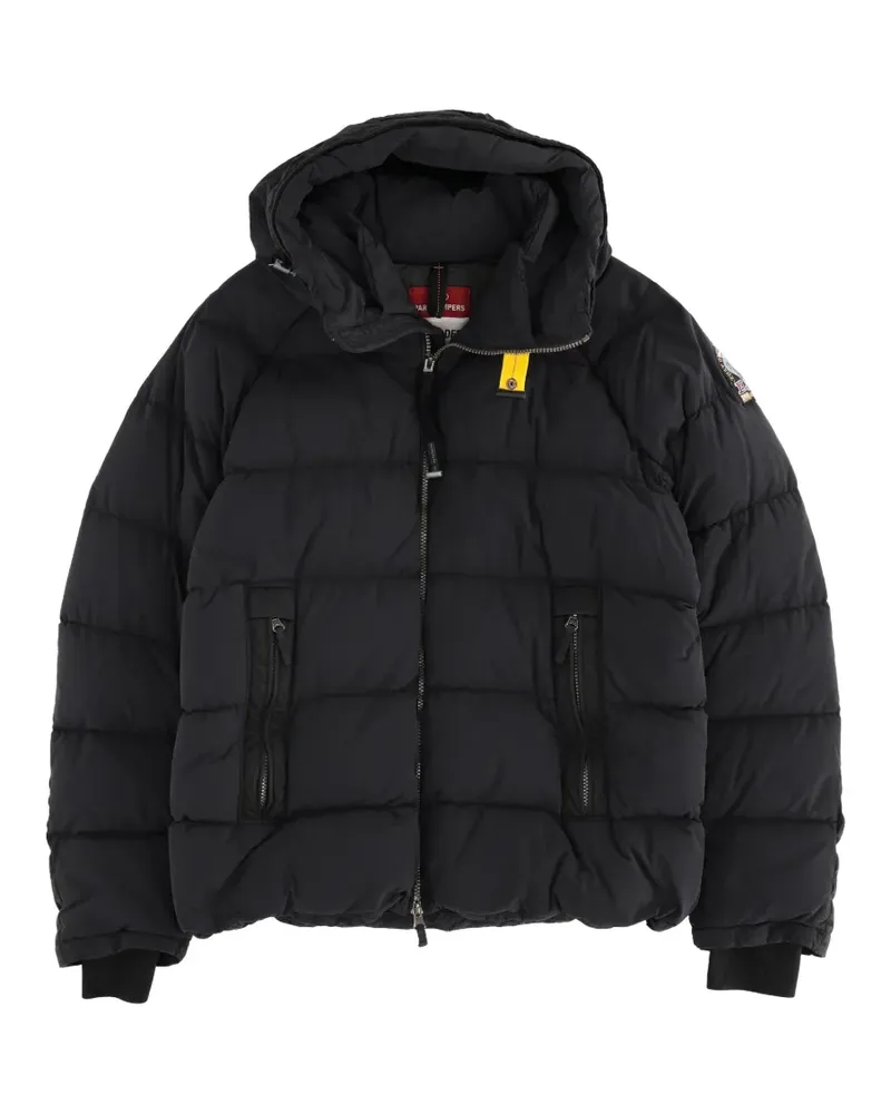Parajumpers Norton Kapuzenjacke mit Reißverschluss - Schwarz Schwarz