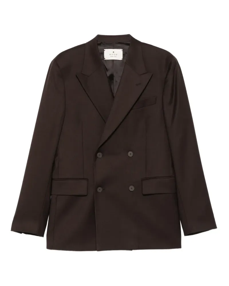 Manuel Ritz Doppelreihiger Anzug - 30 BROWN 30