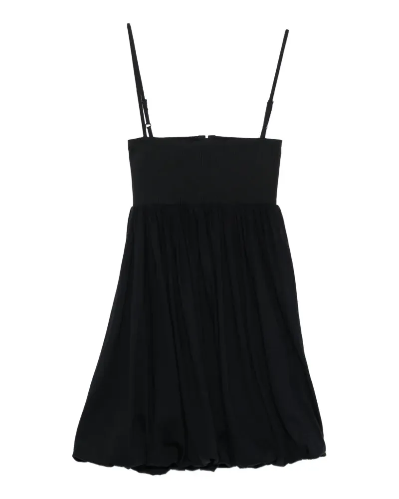 GIMAGUAS Selina Minikleid mit eckigem Ausschnitt - Schwarz Schwarz