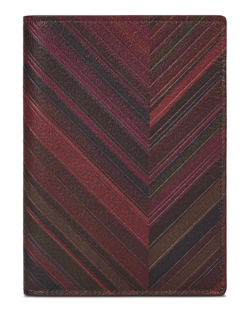 Paul Smith Pass-Etui mit Zickzackmuster - Braun Braun