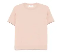 T-Shirt aus FF-Jacquard - Rosa