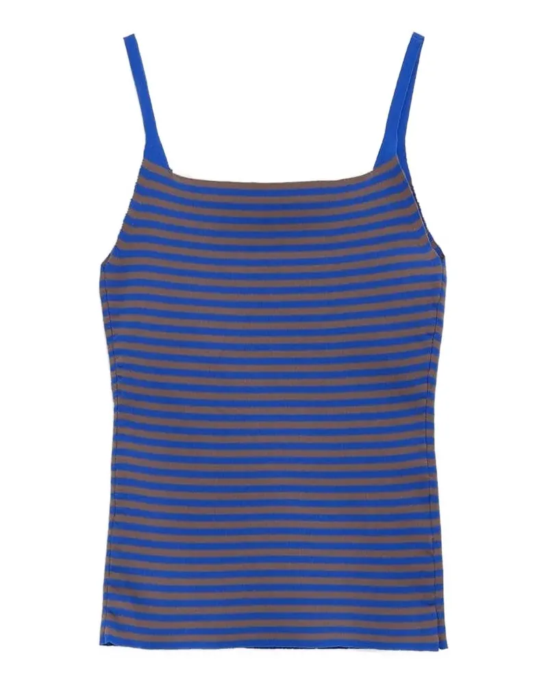 GIMAGUAS Camu striped tank top - Blau Blau