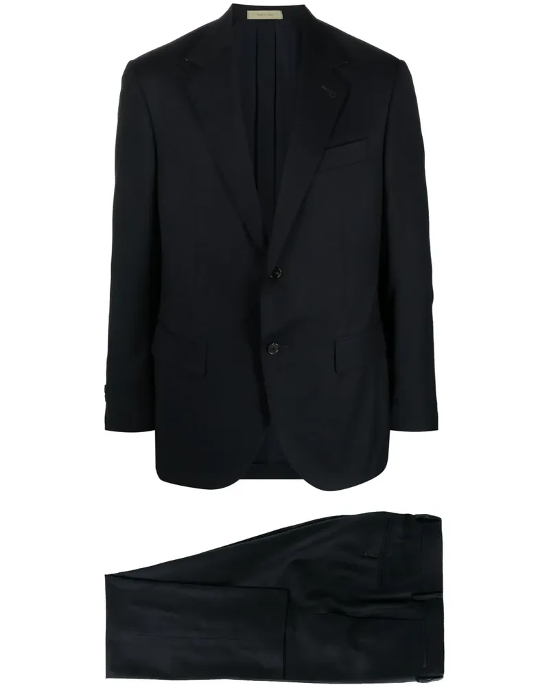 Corneliani Einreihiger Anzug - Blau Blau