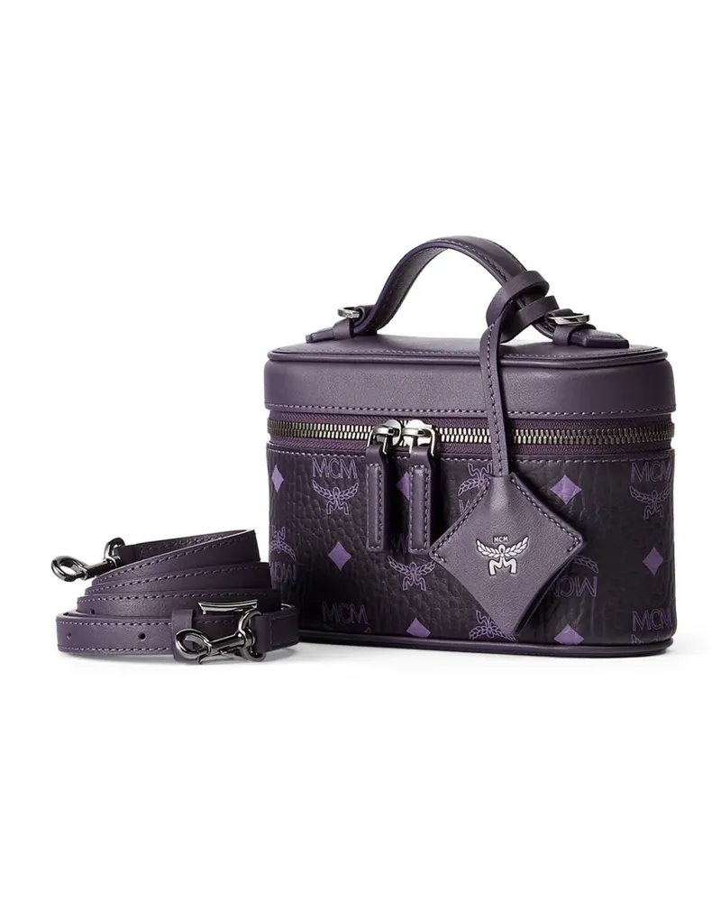 MCM mini Visetos Aren tote bag - Violett Violett