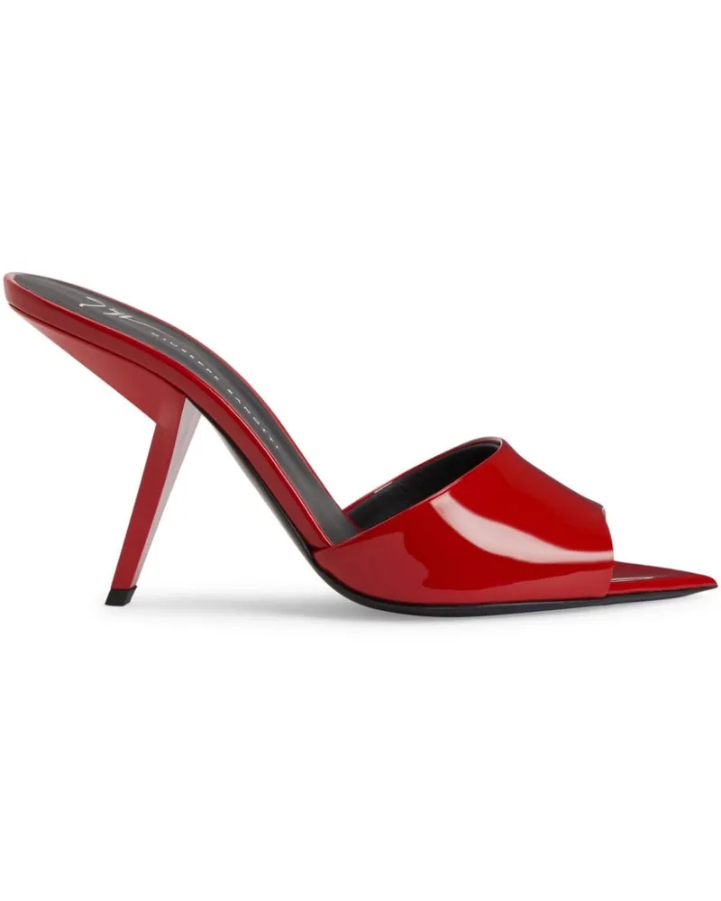 Giuseppe Zanotti Mystero Mules 90mm - Rot Rot