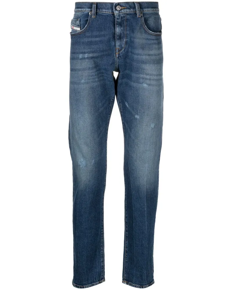 Diesel D-Strukt Slim-Fit-Jeans - Blau Blau