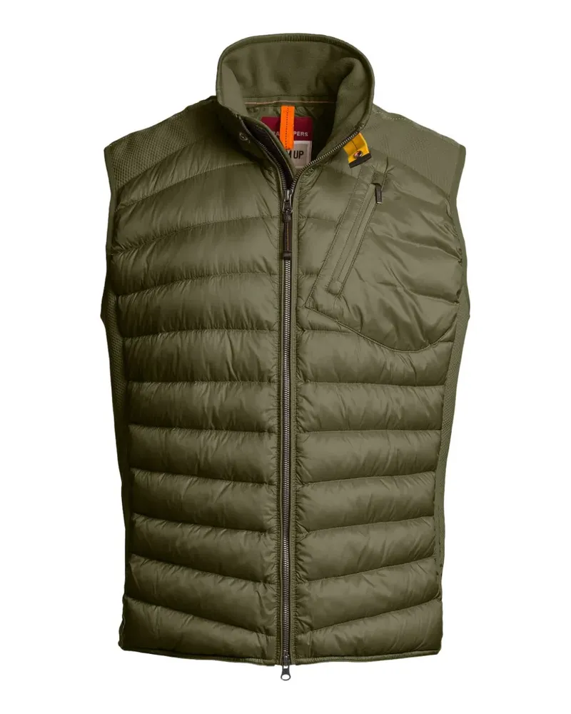 Parajumpers Wattierte Zavier Hybrid-Weste - Grün Grün