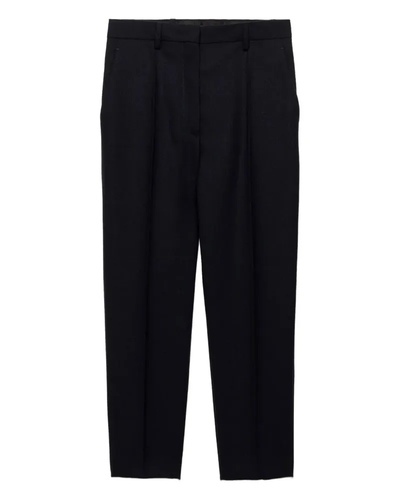 Prada Hose mit Binsenstich - Blau Blau